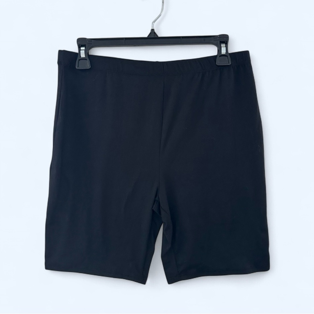 Fashion Nova Bike Shorts in Black Size XL NWOT